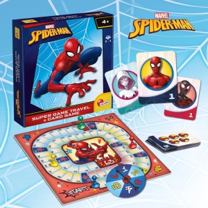 Set jocuri cu ghiozdanel - Spiderman