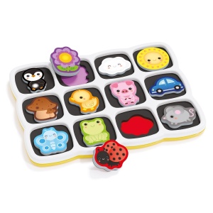 Smart Puzzle Quercetti - Primele culori si cuvinte - Img 3