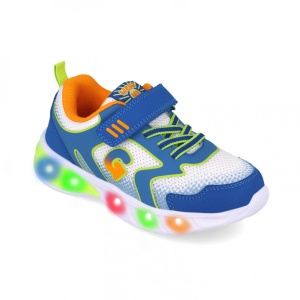 Sneakers cu luminite Garvalin 252828, albastru