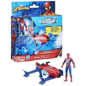 SPIDERMAN SET VEHICUL HYDRO JET SI FIGURINA SPIDER MAN 10CM - Img 4