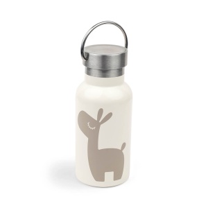 Sticla termos din inox pentru copii Done by Deer Lalee Bej 350 ml