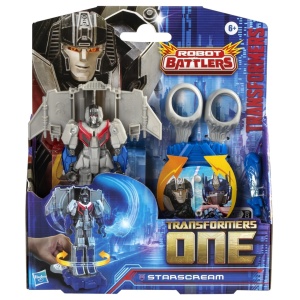 TRANSFORMERS ONE ROBOT BATTLERS FIGURINA STARSCREAM 11.5CM - Img 1