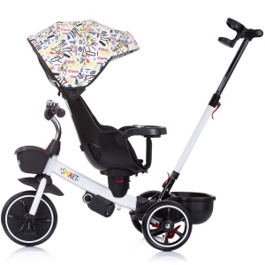 Tricicleta Chipolino Smart cu sezut reversibil white - Img 3