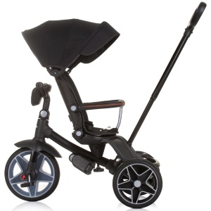 Tricicleta cu copertina si sezut reversibil Chipolino Derby obsidian - Img 6