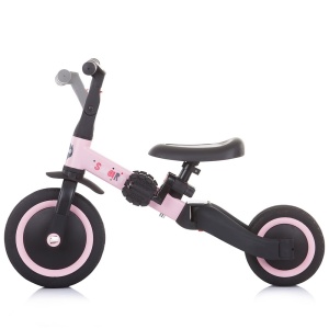 Tricicleta si bicicleta Chipolino Smarty 2 in 1 light pink - Img 6