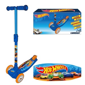 TROTINETA CU 3 ROTI HOT WHEELS - Img 4