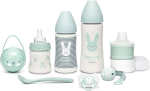Welcome baby set, verde, Hygge Suavinex