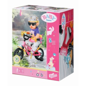 BABY Born - Bicicleta Cu Lumini Si Claxon - Img 9