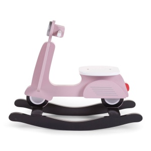 Balansoar Childhome Scooter, MDF Roz - Img 3