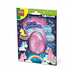 Bomba de baie efervescenta pentru copii cu unicorn surpriza - Img 1