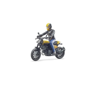 Bruder - Motocicleta Scrambler Ducati Full Throttle Cu Sofer - Img 3