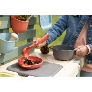Bucatarie Smoby Mud Kitchen cu 15 accesorii - Img 8