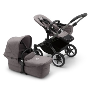 Carucior Bugaboo Donkey 5 Mono Graphite Grey Melange - Img 3