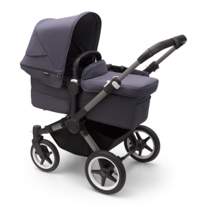 Carucior Bugaboo Donkey 5 Mono Graphite Stormy Blue - Img 2