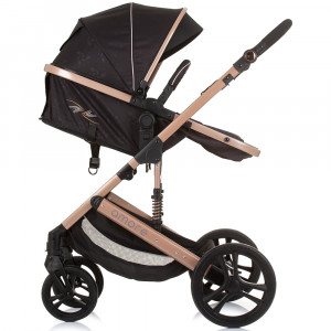 Carucior Chipolino Amore 2 in 1 obsidian gold - Img 6