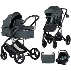 Carucior Chipolino Amore 3 in 1 basil