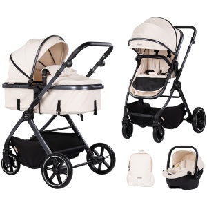 Carucior Chipolino Pearl 3 in 1 cashmere
