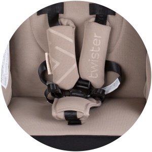 Carucior Chipolino Twister macadamia cu sezut rotativ - Img 14