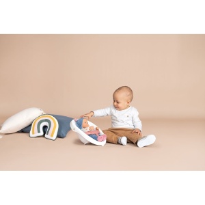 Carucior pentru papusi Smoby Baby Walker 3 in 1 cu papusa - Img 9