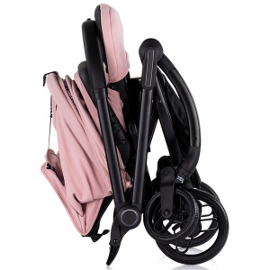 Carucior sport Chipolino Revolut cu sezut rotativ pink marshmallow - Img 6