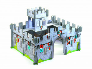 Castel medieval Djeco macheta 3D