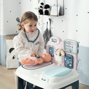 Centru de ingrijire pentru papusi Smoby Baby Care Center cu papusa si accesorii - Img 10