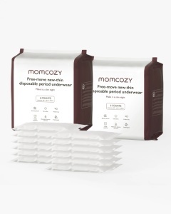 Chiloti postpartum de unica folosinta Momcozy 12 buc - Img 2