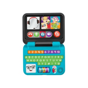 FISHER PRICE LAUGH&LEARN LAPTOP INTERACTIV IN LIMBA ROMANA - Img 2