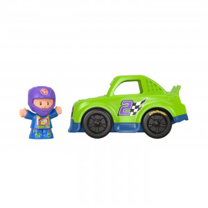 FISHER PRICE LITTLE PEOPLE VEHICUL RACE 10CM - Img 4