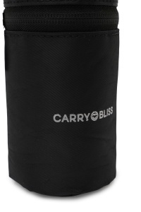 Geanta termoizolanta pentru biberon si lapte matern, Mini MilkMate, 0,8l, Carry Bliss, negru - Img 3