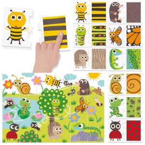 Headu - Montessori puzzle atinge si observa - Img 1