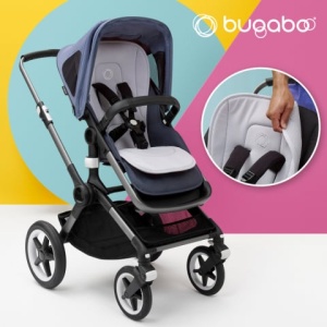 Husa carucior Bugaboo Dual Comfort Misty Grey - Img 4