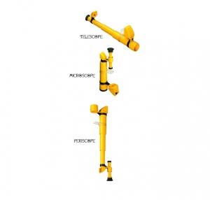Instrument optic 3 in 1 Telescop, Periscop, Microscop, Navir - Img 2