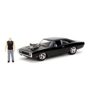 JADA FAST AND FURIOUS SET FIGURINA DOM SI MASINUTA METALICA DODGE CHARGER 1970 SCARA 1 LA 24 - Img 3