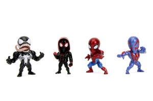 JADA MARVEL SPIDER MAN SET 4 FIGURINE METALICE 6.5CM - Img 5