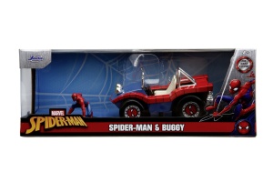 JADA MASINUTA METALICA SPIDER MAN BUGGY 1:24 - Img 5