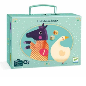 Joc clasic Ludo & Co Junior, Djeco - Img 1