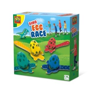 Joc de petrecere - Cursa cu oua de dinozauri - Img 1