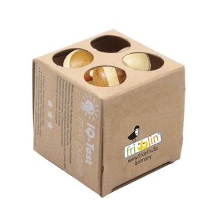 Joc logic IQ Puzzle 3D Atom doua culori, Fridolin - Img 2
