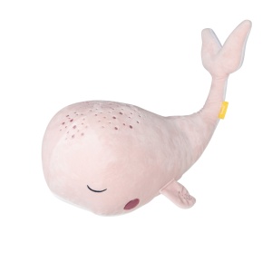 Jucarie balena de plus pentru copii Skiddou Mans, 55 cm