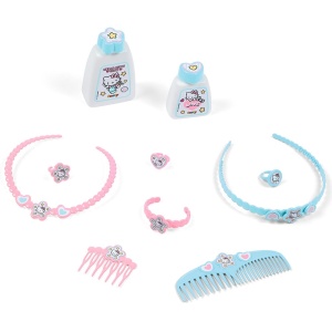Jucarie Smoby Masuta de machiaj Hello Kitty Hairdresser 2 in 1 - Img 3