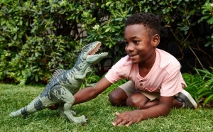 JURASSIC WORLD STRIKE N ROAR DINOZAUR GIGANOTOSAURUS - Img 2