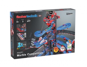 Kit STEM Cursa cu bile metalice, Fischertechnik - Img 1