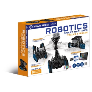 Kit STEM Robotica - Masini inteligente de construit, Genius Toy