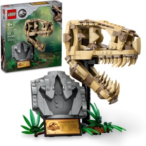 LEGO JURASSIC WORLD FOSILE DE DINOZAUR CRANIU DE TREX 76964