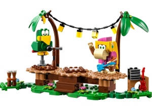 LEGO SUPER MARIO SET DE EXTINDERE CONCERTUL LUI DIXIE KONG IN JUNGLA 71421 - Img 3