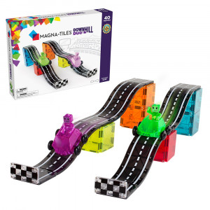 MAGNA-TILES Downhill Duo, set magnetic 40 piese - Img 2