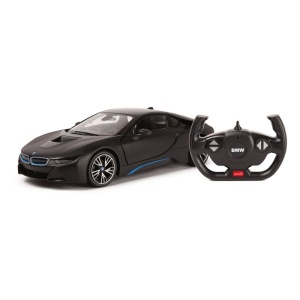 MASINA CU TELECOMANDA BMW I8 NEGRU SCARA 1 LA 14 - Img 5