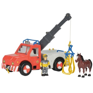 Masina de pompieri Simba Fireman Sam Phoenix cu figurina si cal - Img 1