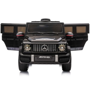 Masinuta electrica Chipolino SUV Mercedes G63 AMG cu scaun din piele si roti EVA black - Img 4
